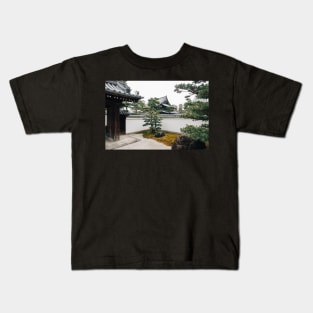 Japanese Temple in Kyoto Kids T-Shirt